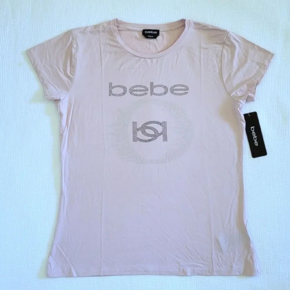 bebe Mirrored🪞 "bb" Rhinestone💎 Top - NWT - Picture 10 of 14
